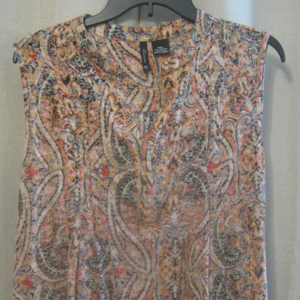 New Directions PXL Sleeveless Blouse